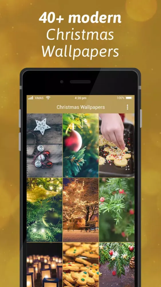 ภาพหน้าจอของ Modern Christmas Wallpaper HD