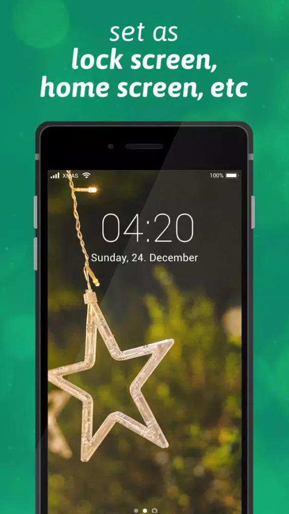 ภาพหน้าจอของ Modern Christmas Wallpaper HD