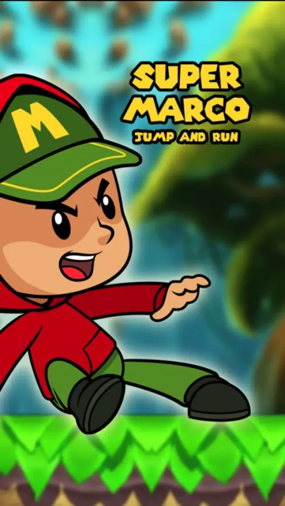 Capturas de tela do Super Marco Jump And Run