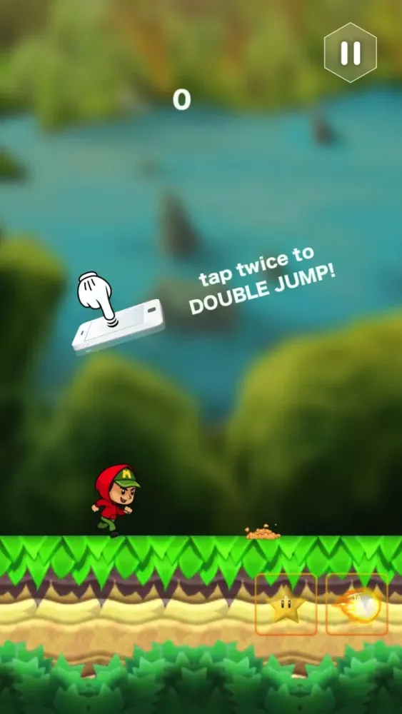 Capturas de tela do Super Marco Jump And Run
