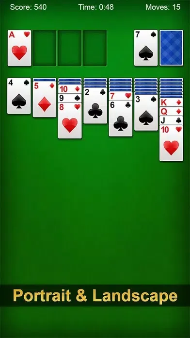 Capturas de tela do Solitaire (Klondike) Pro ▻
