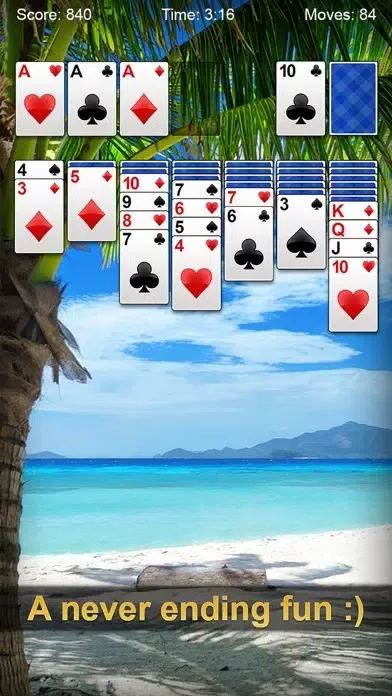 Capturas de tela do Solitaire (Klondike) Pro ▻