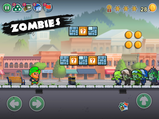 Скриншоты Lep's World Z - Zombie Games iPad 