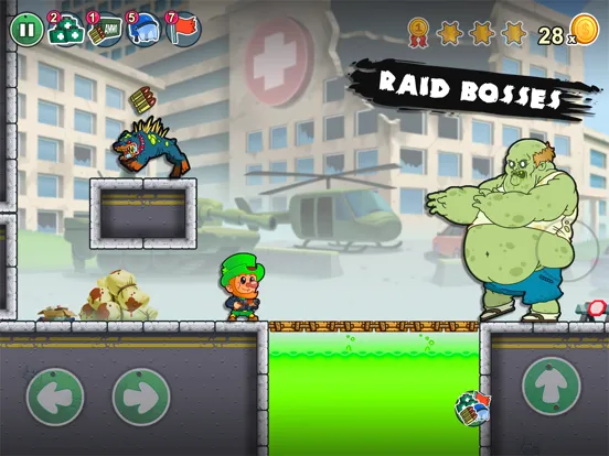 Capturas de tela do Lep's World Z - Zombie Games iPad 