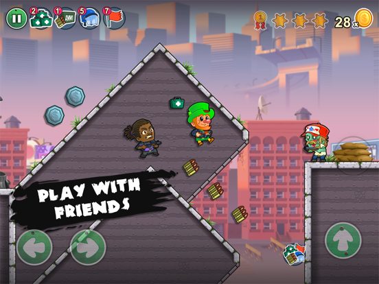 Скриншоты Lep's World Z - Zombie Games iPad 
