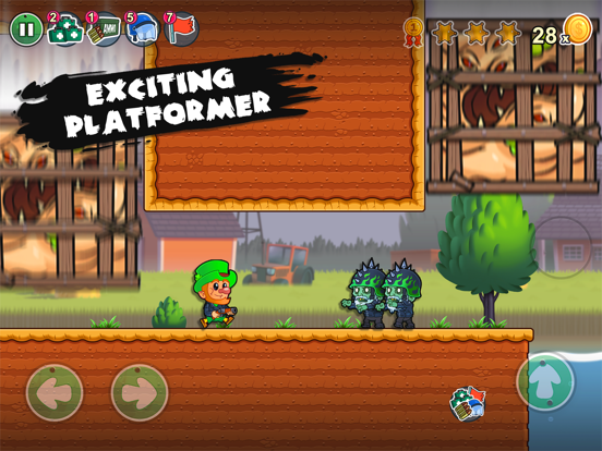 Скриншоты Lep's World Z - Zombie Games iPad 