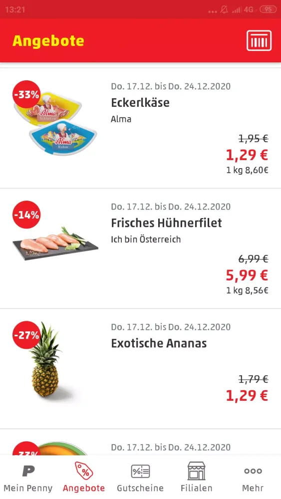 PENNY Österreich Screenshots