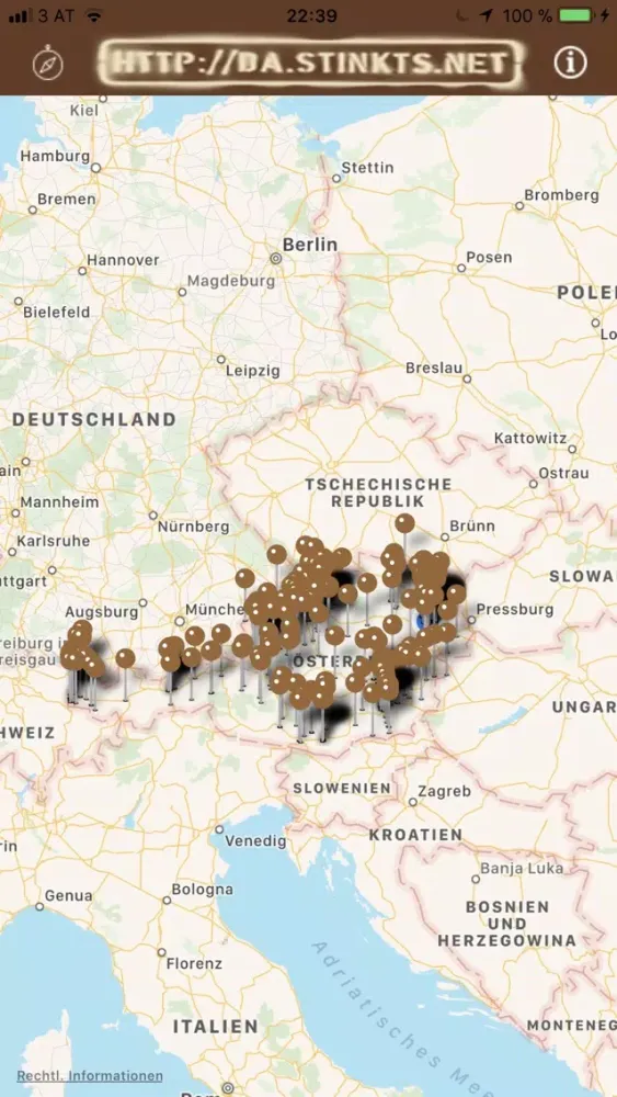 Screenshot di da.stinkts.net