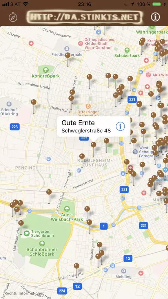 Screenshot di da.stinkts.net