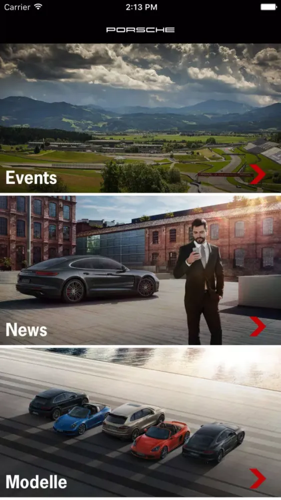 Скриншоты Porsche In Motion