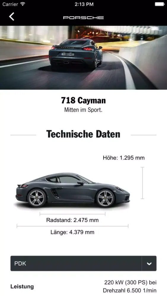 Скриншоты Porsche In Motion
