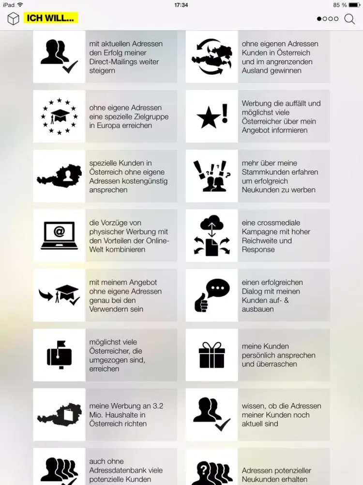 Скриншоты Post Business iPad 