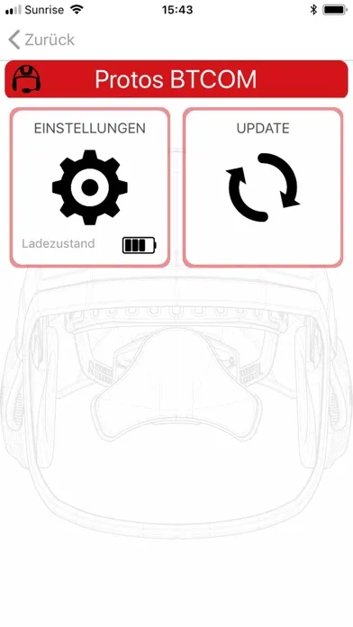 Tangkapan layar Protos Control