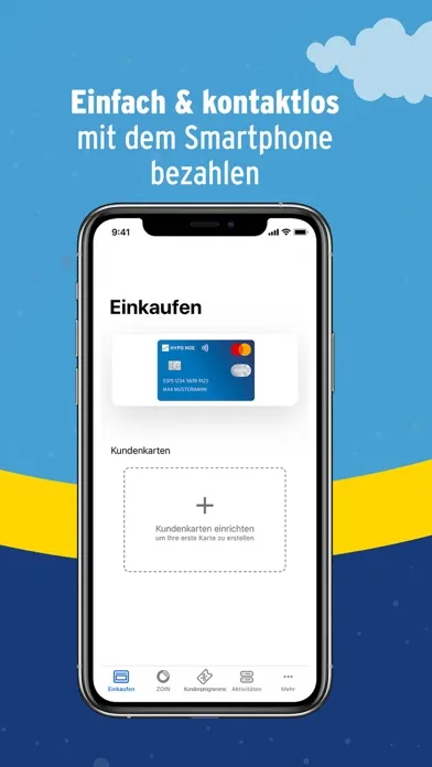 HYPO NOE Pay Screenshots
