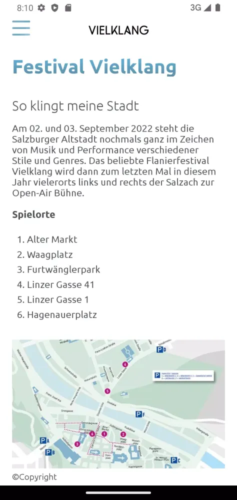 Events Altstadt Salzburg Screenshots