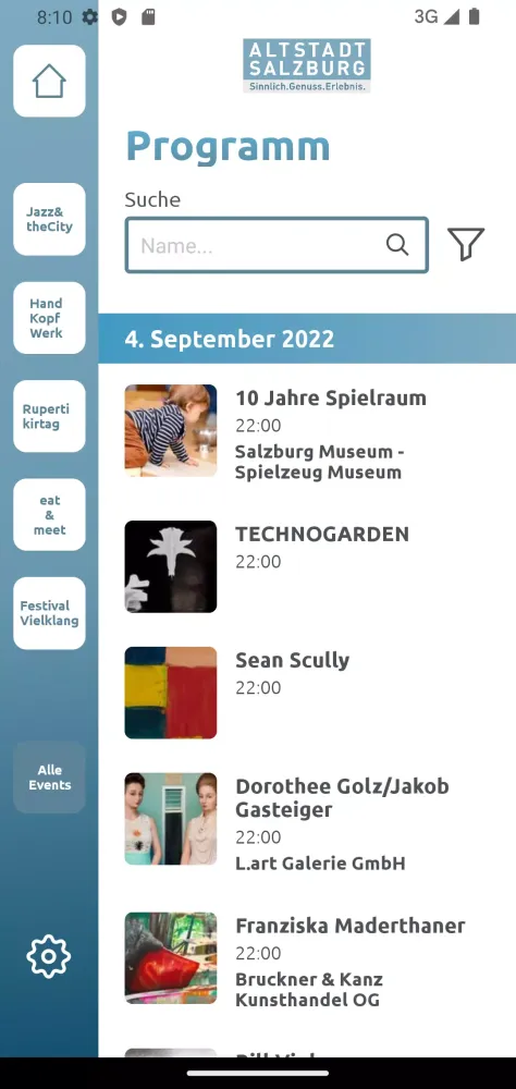 Events Altstadt Salzburg Screenshots