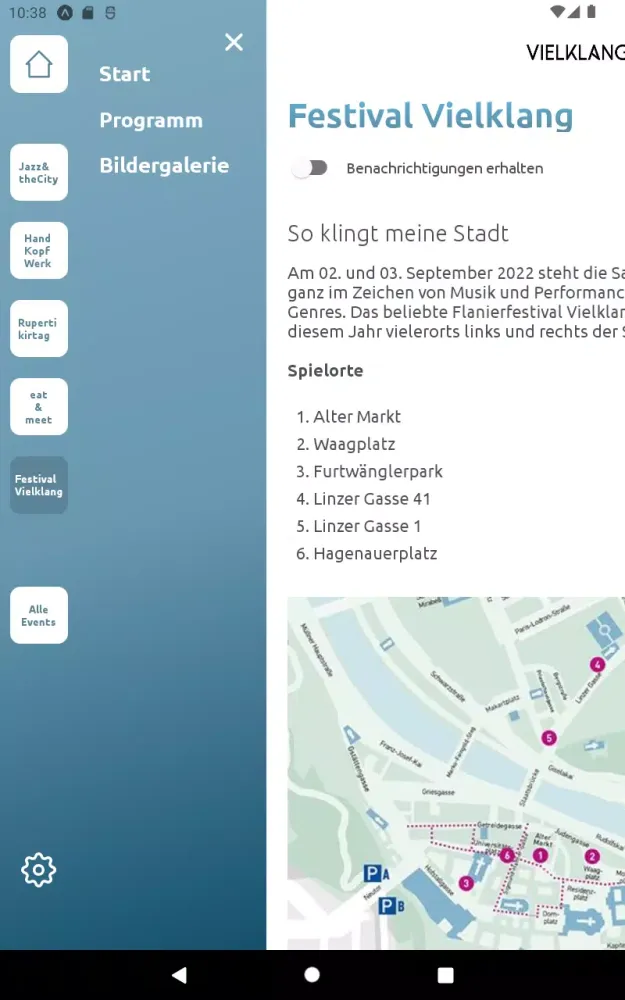 Events Altstadt Salzburg Screenshots