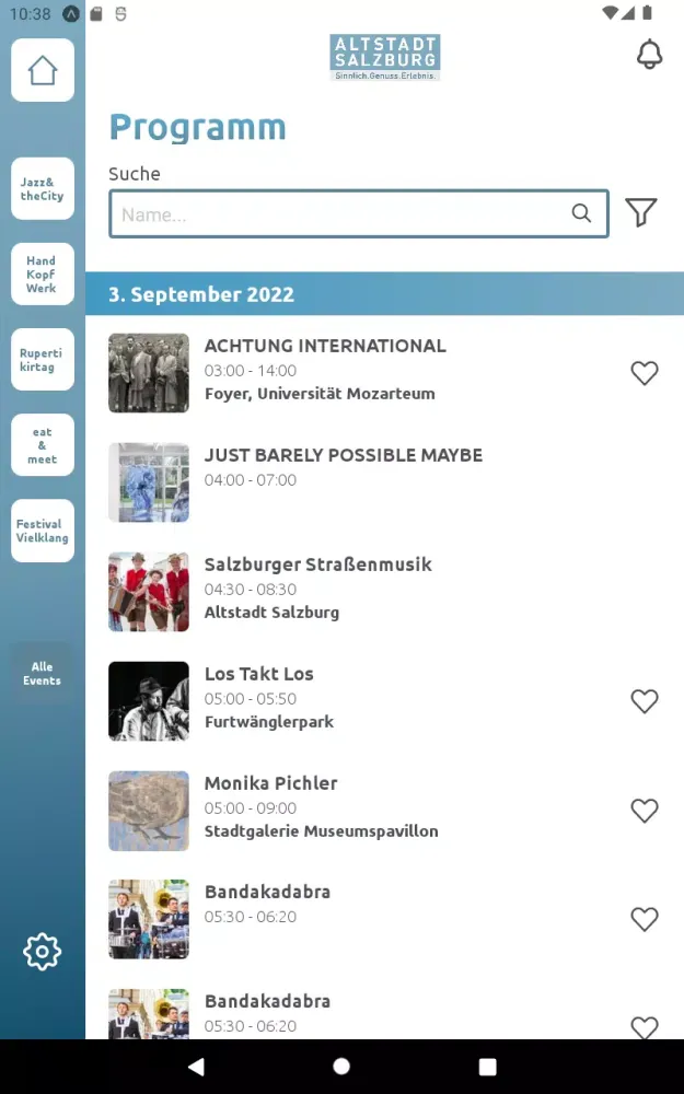 Events Altstadt Salzburg Screenshots