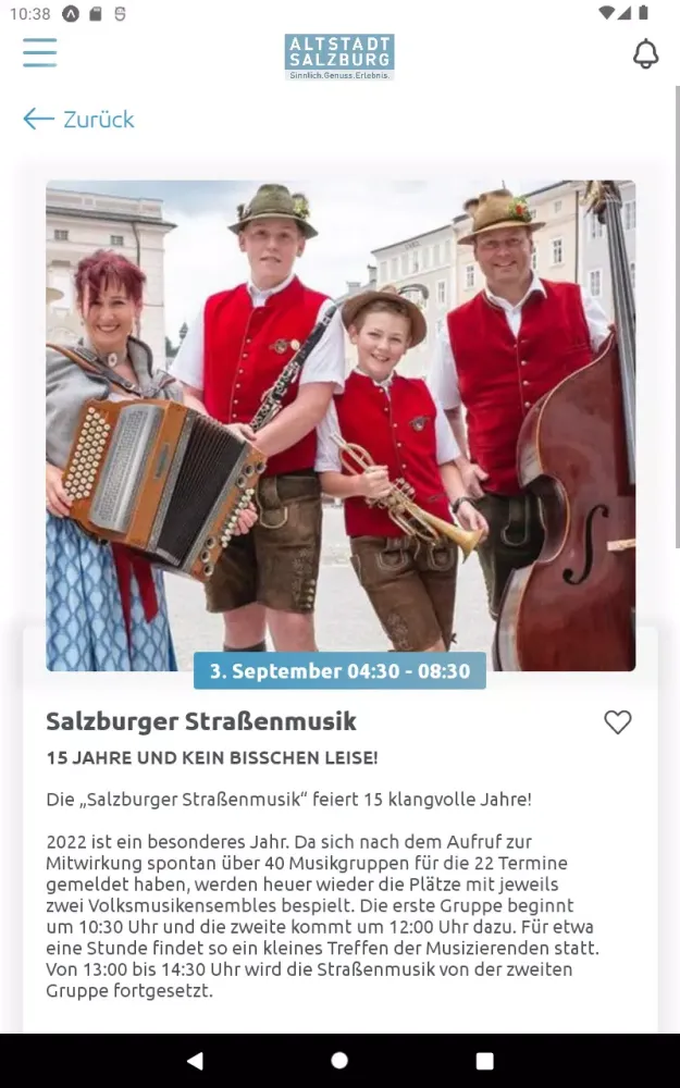 Events Altstadt Salzburg Screenshots