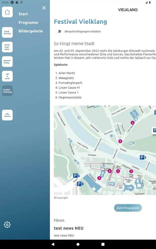 Events Altstadt Salzburg Screenshots