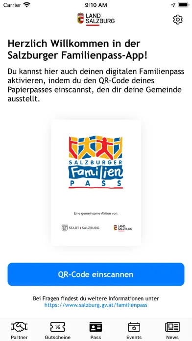 Salzburger Familienpass Ekran Görüntüleri