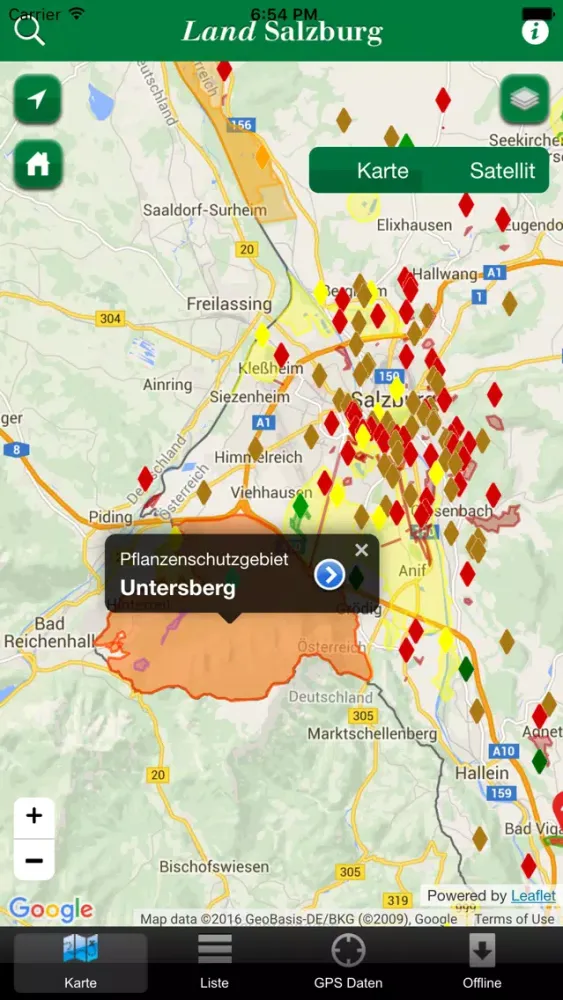 Captures d'écran de Natur Land Salzburg