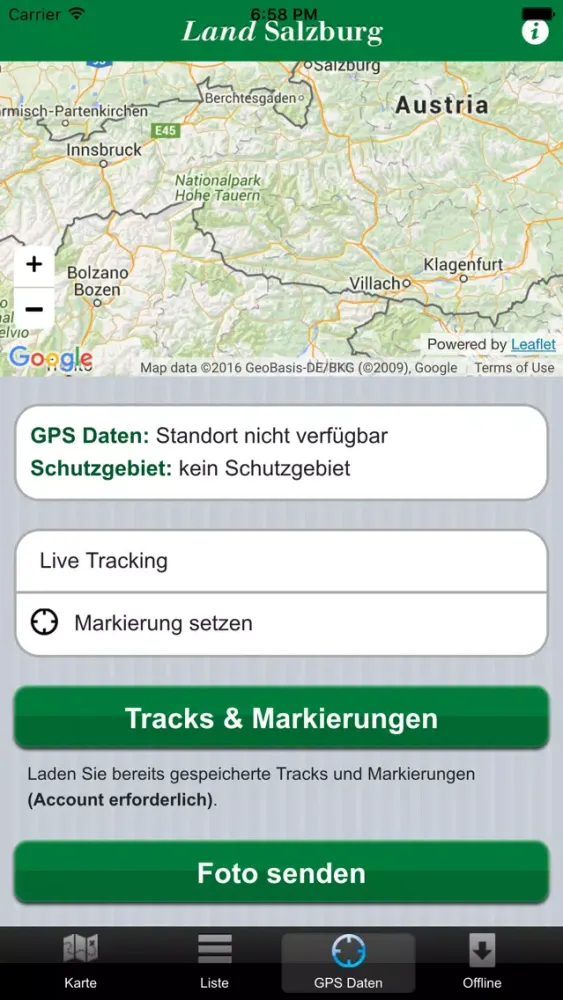 Captures d'écran de Natur Land Salzburg