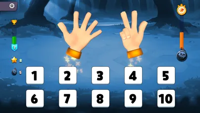 Capturas de pantalla de Finger Maths Trainer for Kids
