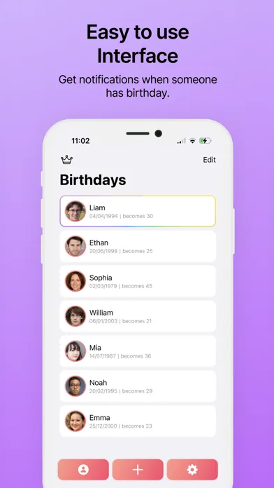 Screenshot di B-Day: Reminder