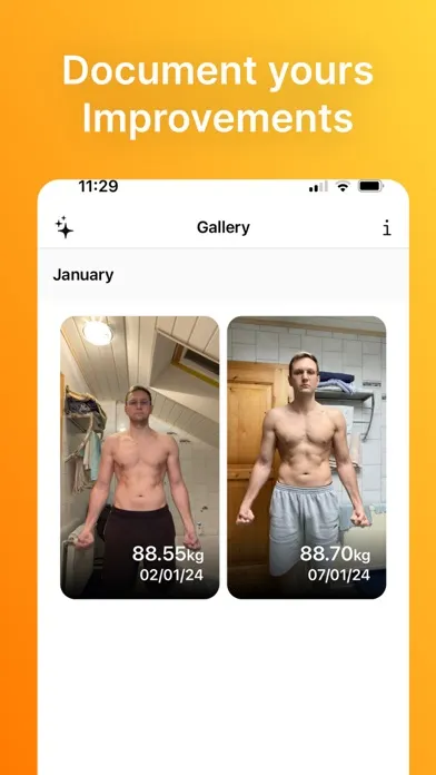 Capturas de tela do Maintain: Calorie Counter