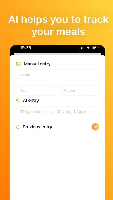 Capturas de tela do Maintain: Calorie Counter