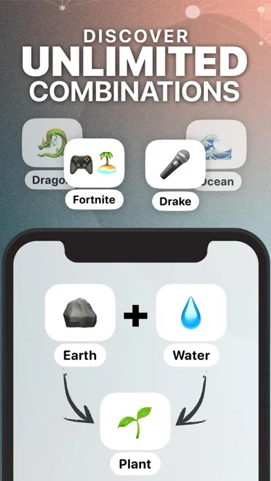 Infinite Craft AI Alchemist سکرین شاٹس