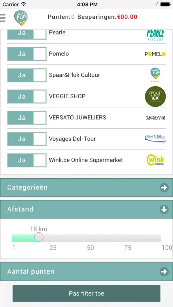 Spaar&Pluk应用截图