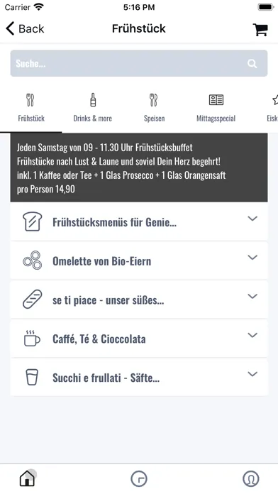 Screenshot di Ernesto