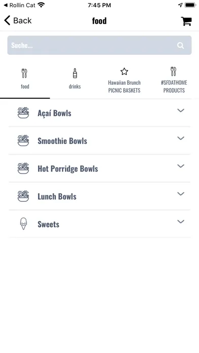 Captures d'écran de Superfood Deli