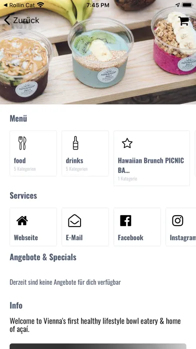 Captures d'écran de Superfood Deli