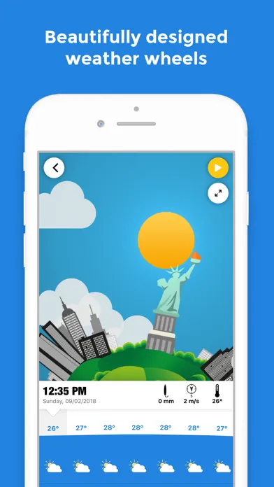 صور WeatherWheel: Alerts, Forecast