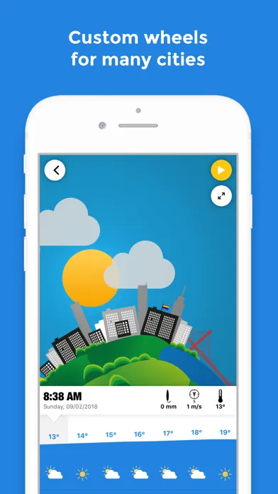 صور WeatherWheel: Alerts, Forecast