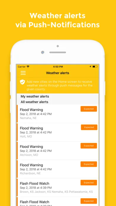 صور WeatherWheel: Alerts, Forecast
