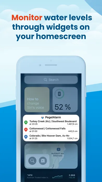 Screenshot di PegelAlarm: Flood & Rain alert