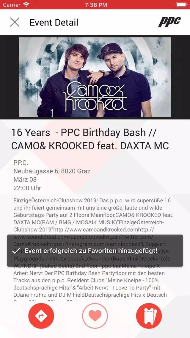 PPC Events應用截圖
