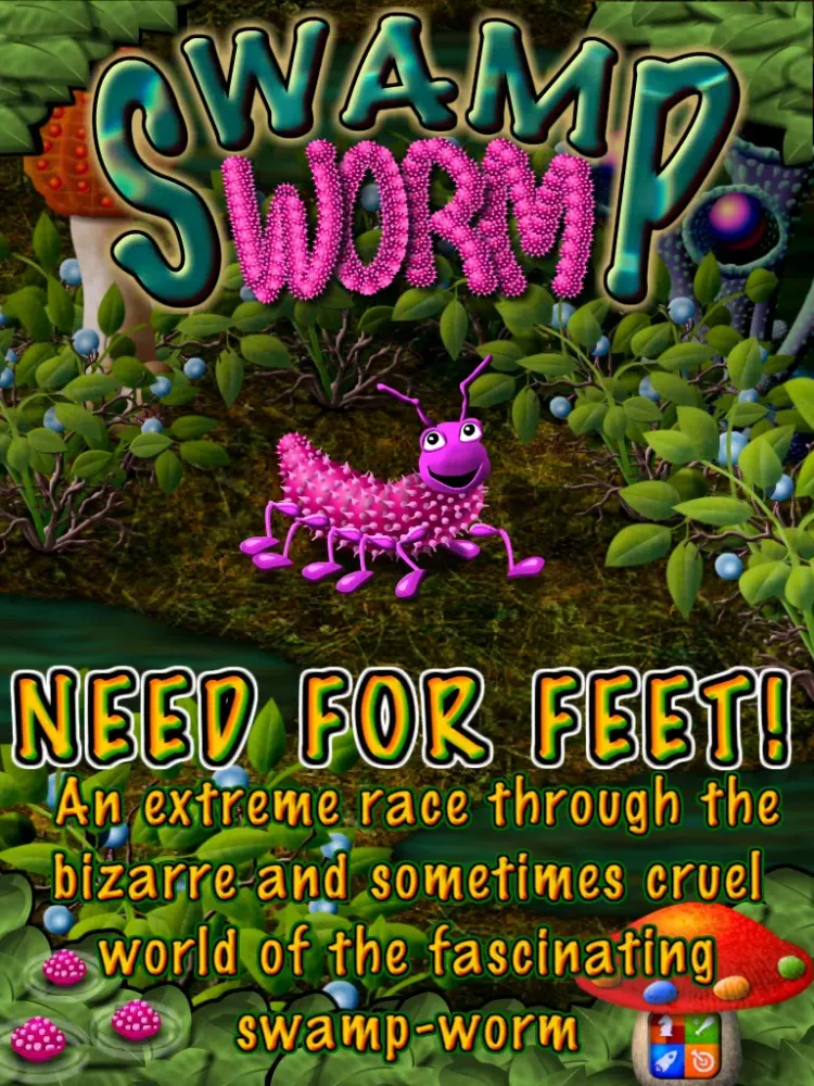 Swamp Worm - Need For Feet iPad 应用截图