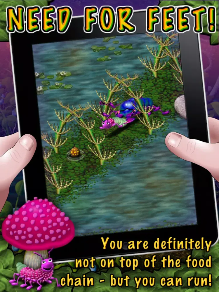 Swamp Worm - Need For Feet iPad 应用截图