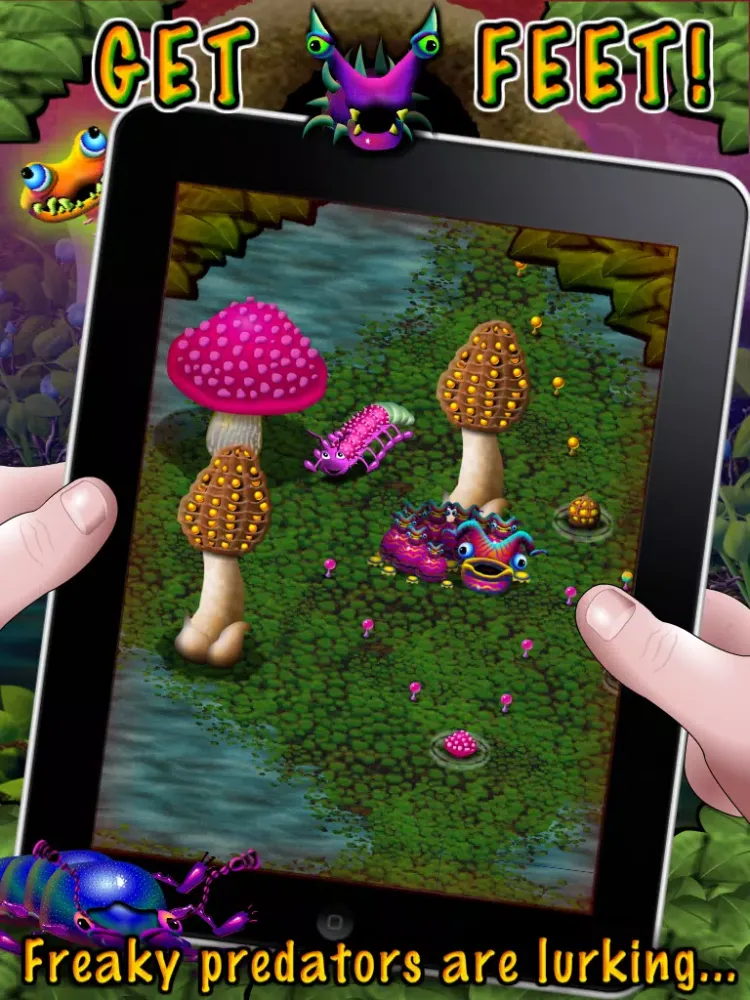 Swamp Worm - Need For Feet iPad 应用截图