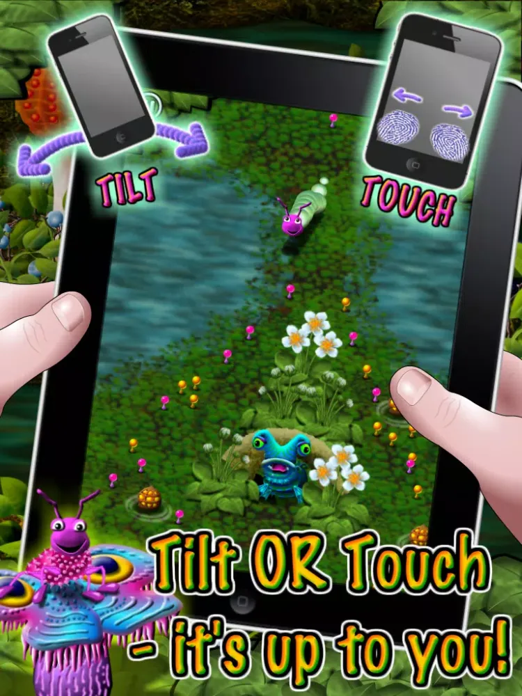 Swamp Worm - Need For Feet iPad 应用截图