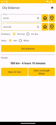 City Distance应用截图