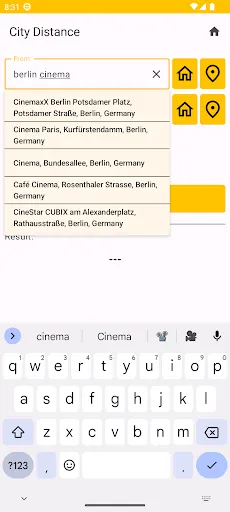 City Distance应用截图