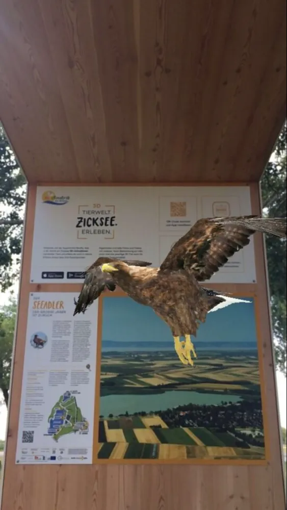 Capturas de tela do 3D Tierwelt.Zicksee.Erleben.