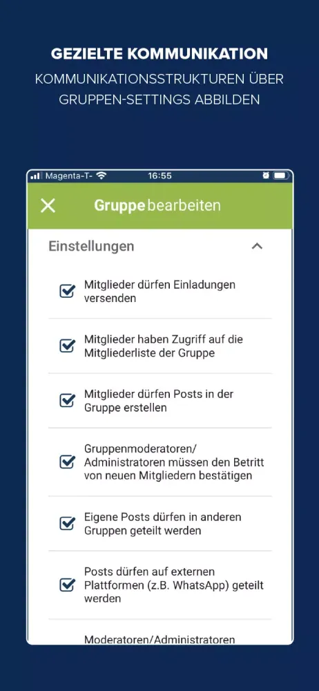 Social Business Network Screenshots