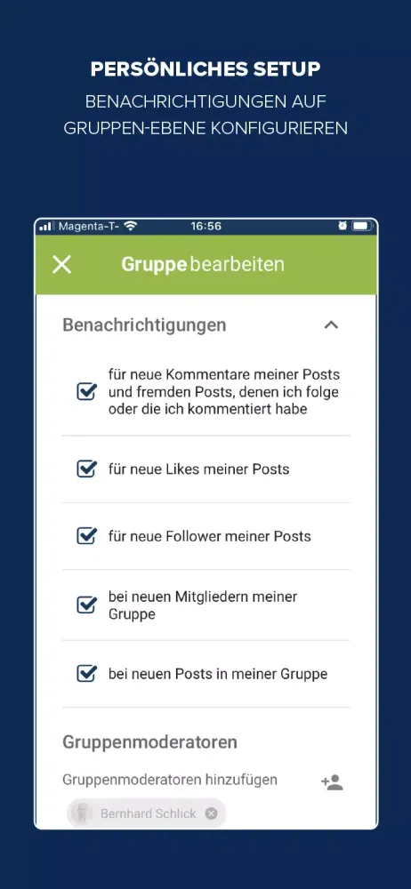 Social Business Network Screenshots